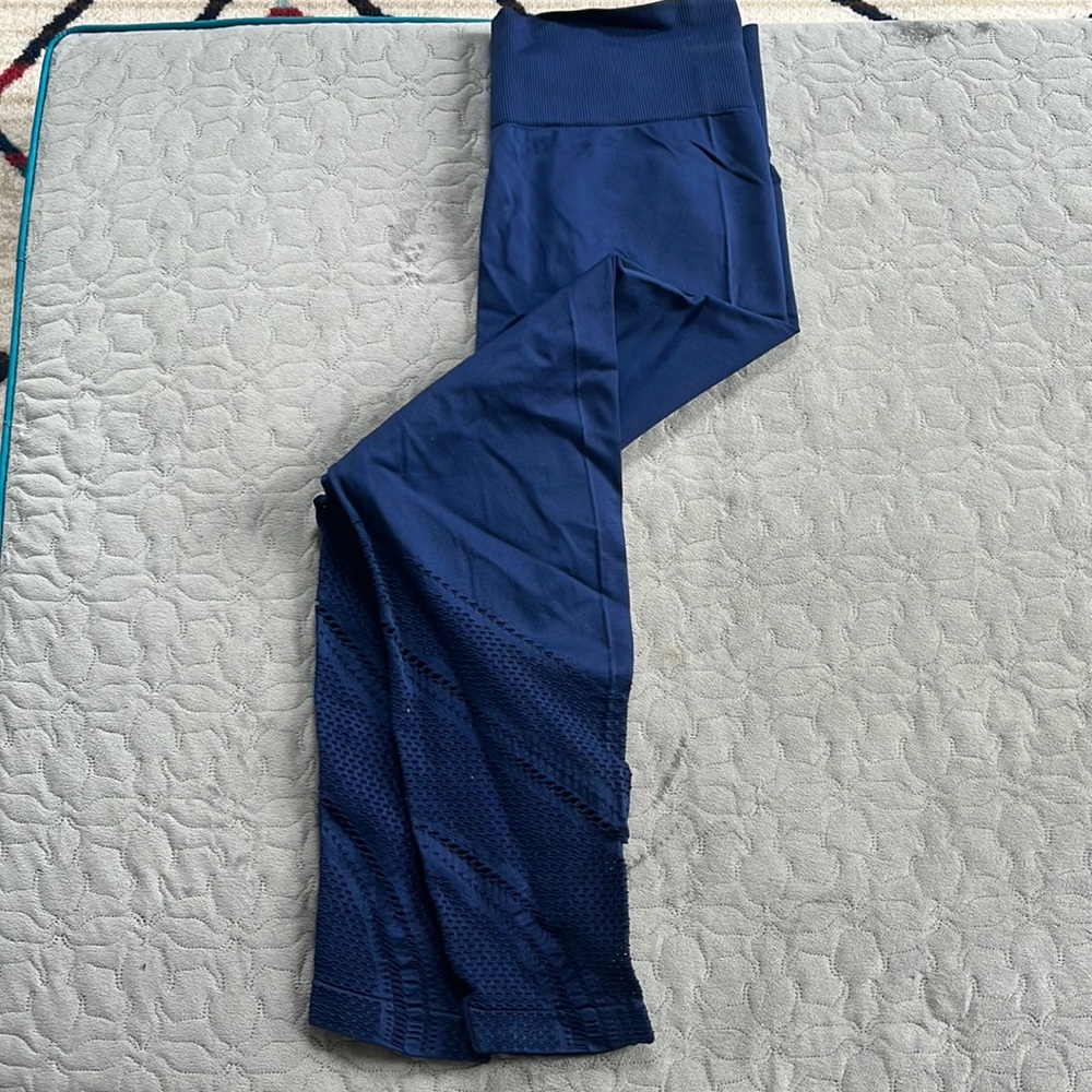 Ladies navy blue leggings